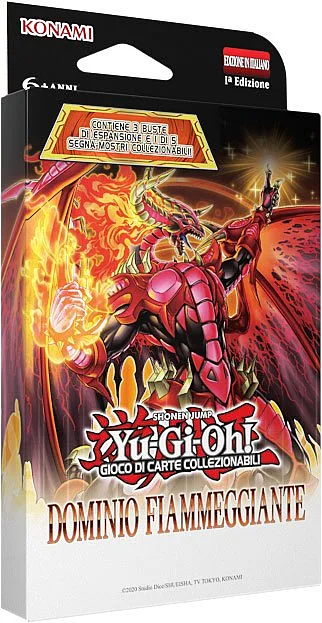 YUGI Dominio Fiammeggiante 3 Sobres