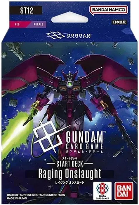 Gundam ENG Card Game Raging Onslaught ST12 1 Mazo
