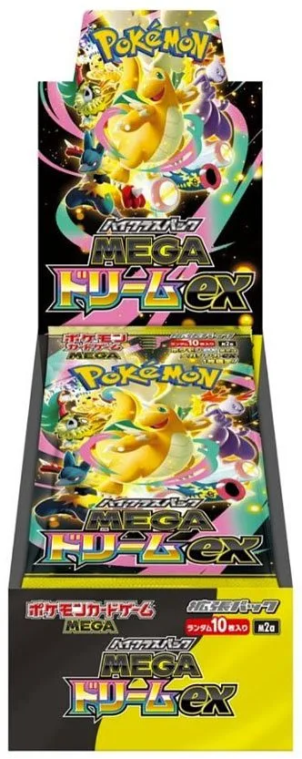 Pokemon JPN Mega Dream Ex Booster Box (10 packs)