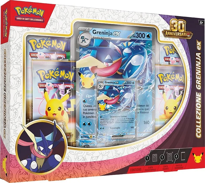 Pokemon ITA 30th Anniversario Colección Greninja & Sylveon
