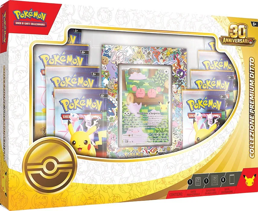 Pokemon ITA 30th Anniversario Colección Premium Ditto