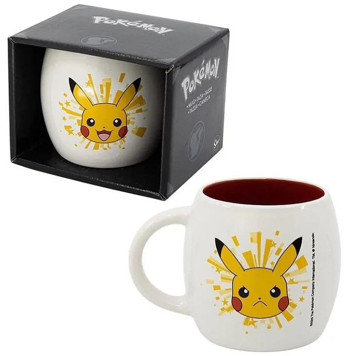 Tazza Pokemon Pikachu Grumpy and Happy