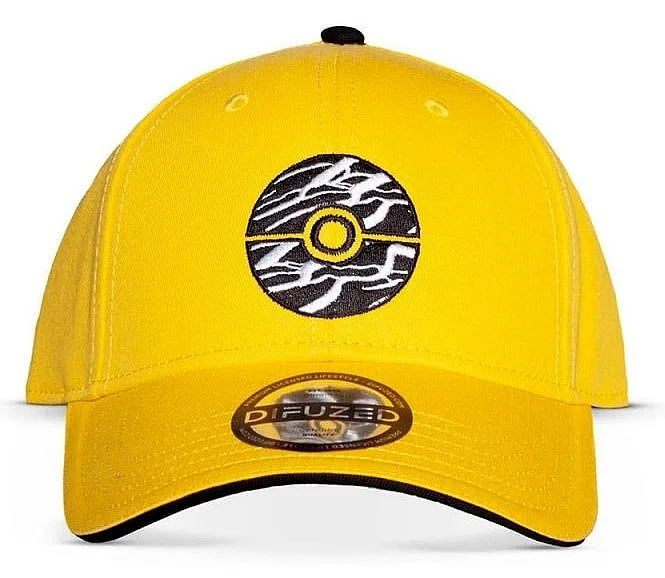 Pokemon Cap Poke Ball Yellow