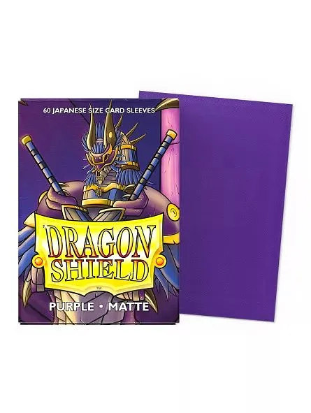 DRAGON SHIELD BUSTE PROTETTIVE MINI JAPANESE DA 60 - MATTE PURPLE AT-11109