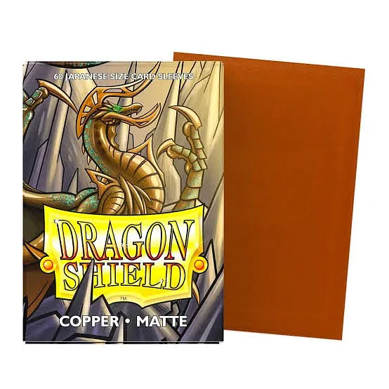 DRAGON SHIELD BUSTE PROTETTIVE MINI JAPANESE DA 60 - MATTE COPPER AT-11116