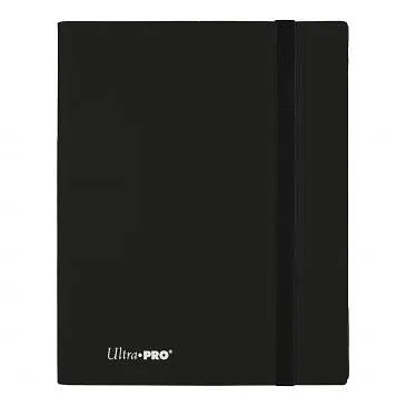 E-15219 9-POCKET ECLIPSE JET BLACK PRO-BINDER