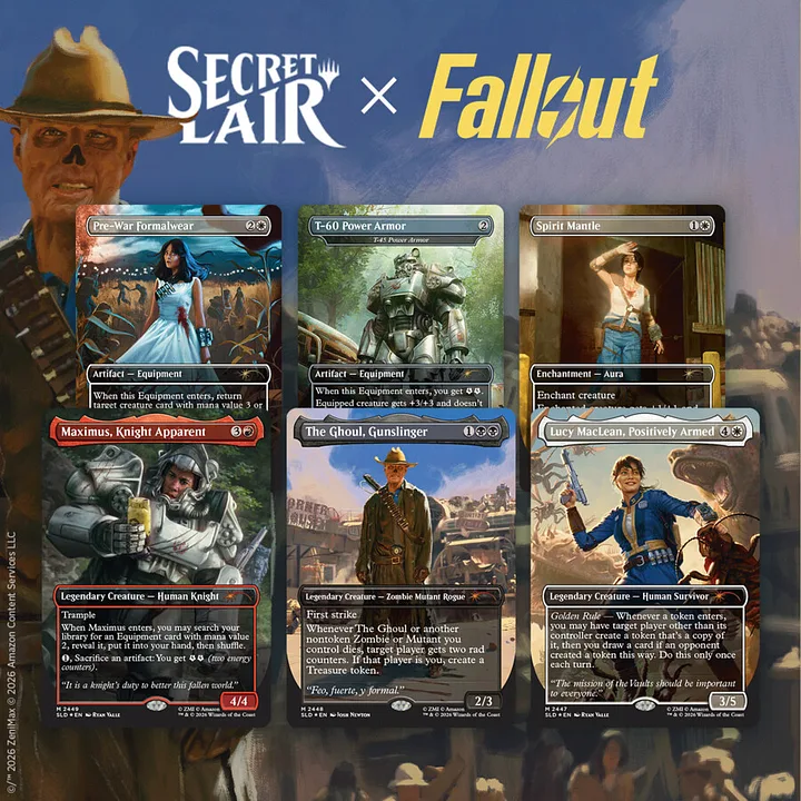 Magic: The Gathering - Secret Lair x Fallout: Beyond Vault 33, English non-foil