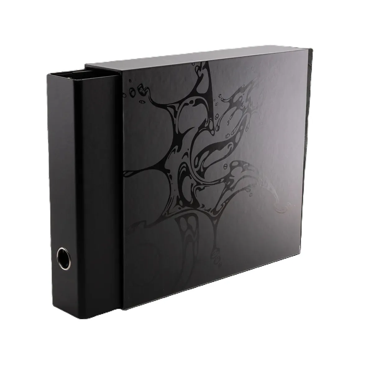 DS - SANCTUARY 4-RING BINDER - BLACK - (AT-33605)