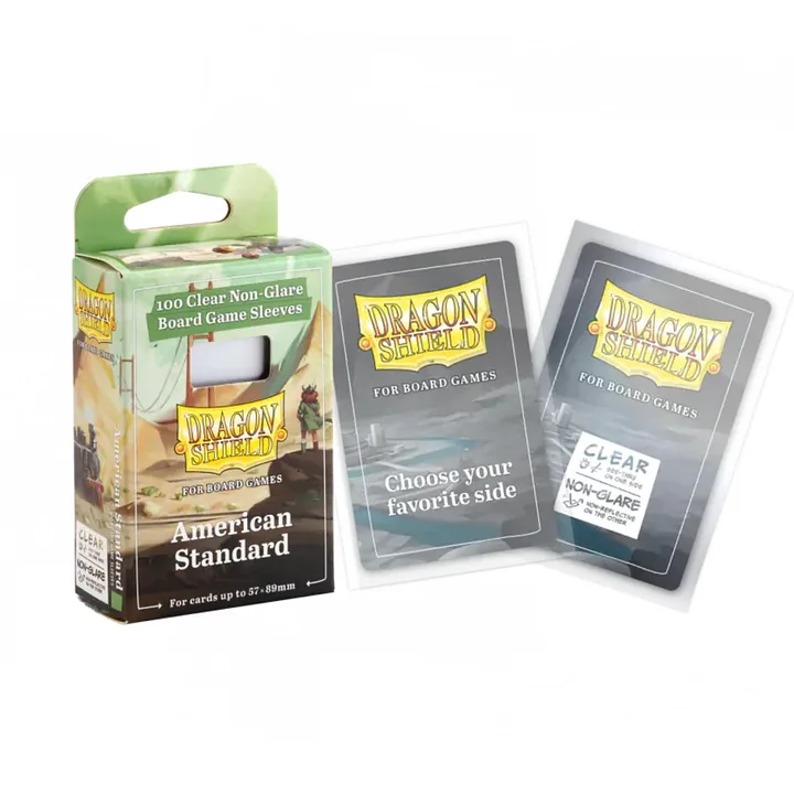 DS BOARD GAME SLEEVES - AMERICAN STANDARD 57X89 (100) - (AT-60203)