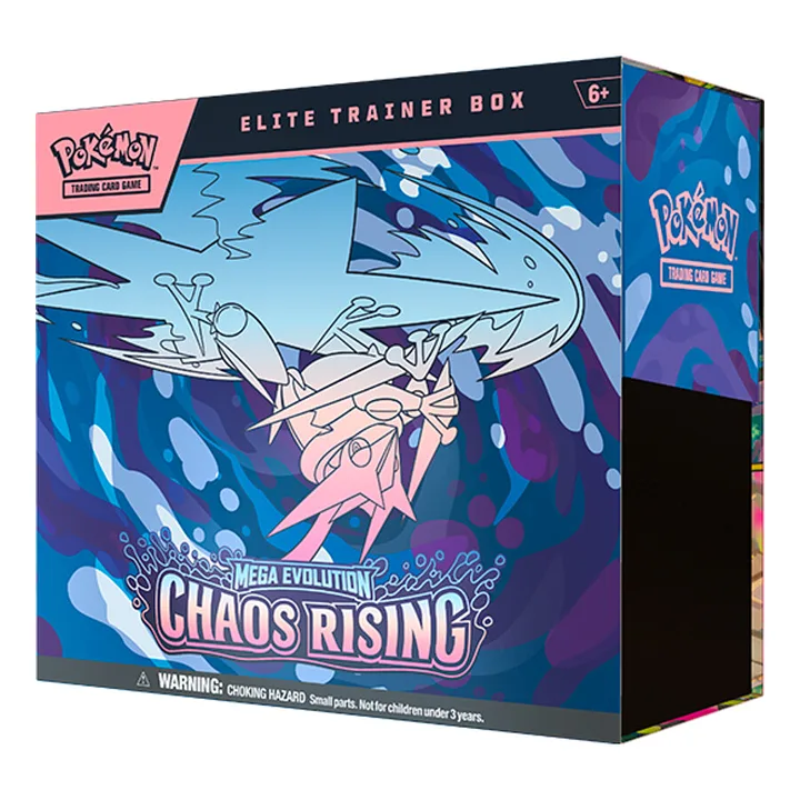 Pokémon Mega Evolution - Chaos Rising: Elite Trainer Box, English