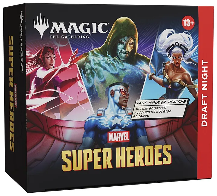 MAGIC - UNIVERSES BEYOND - MARVEL SUPERHEROES - DRAFT NIGHT BUNDLE - (Booster Box (12 packs)) - ENGLISH
