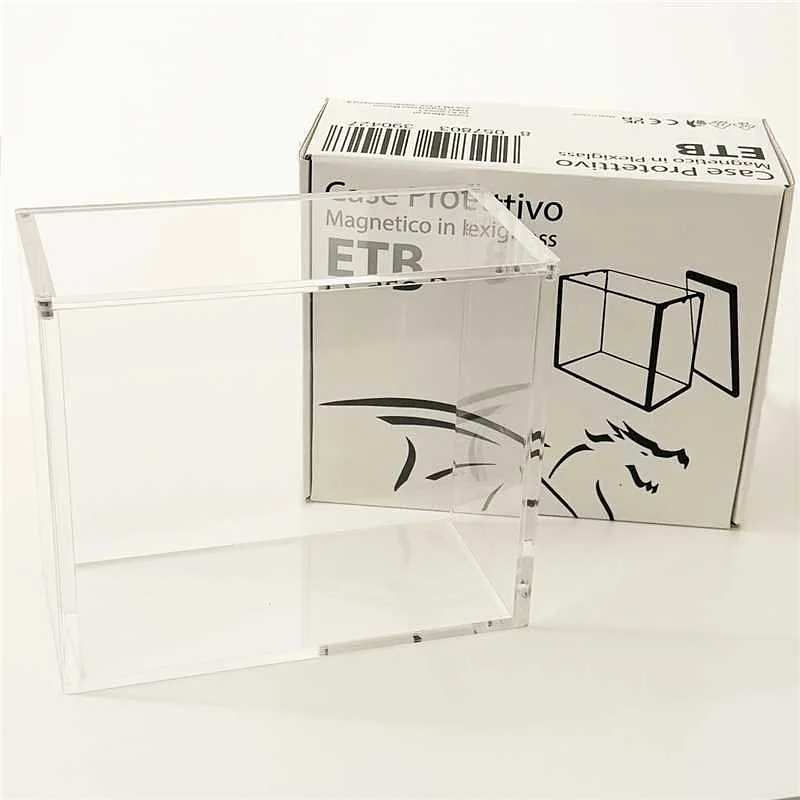 TCGLAB - CASE PROTETTIVO PER ETB MAGNETICO IN PLEXIGLASS - (COMICMANIA)