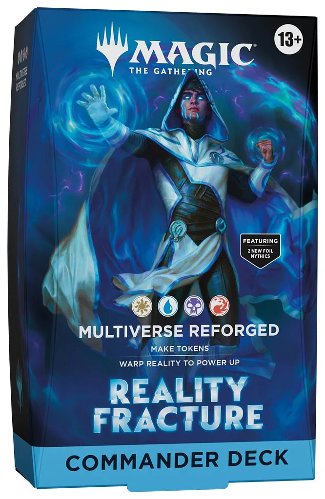 MAGIC - REALITY FRACTURE - COMMANDER DECK DISPLAY - (BOX 4 PZ) - INGLESE
