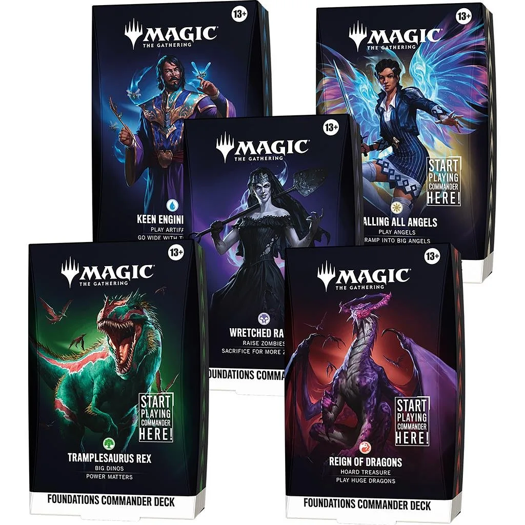 MAGIC - REALITY FRACTURE - STARTER COMMANDER DECK DISPLAY - (BOX 5 PZ) - INGLESE
