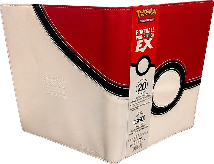 ULTRA PRO 9-Pocket Portfolio Pro-Binder Pokemon Poke Ball