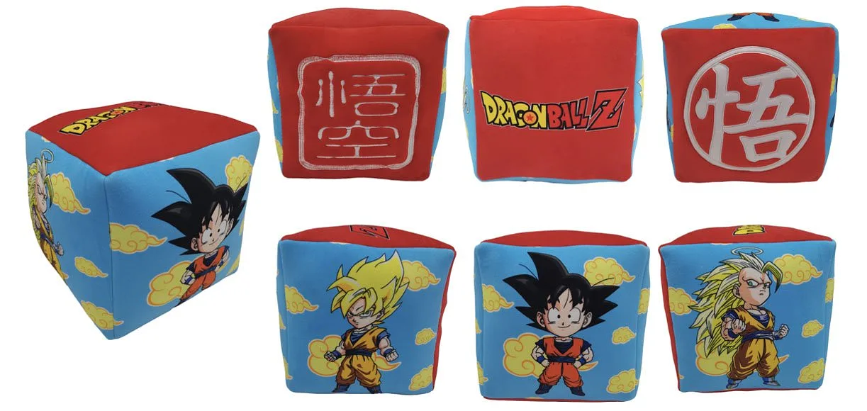 Cubo Plush Dragon Ball Z Goku 25x25cm