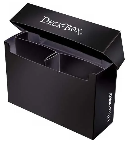 ULTRA PRO Oversized Deck Box 3 Compartment - Black