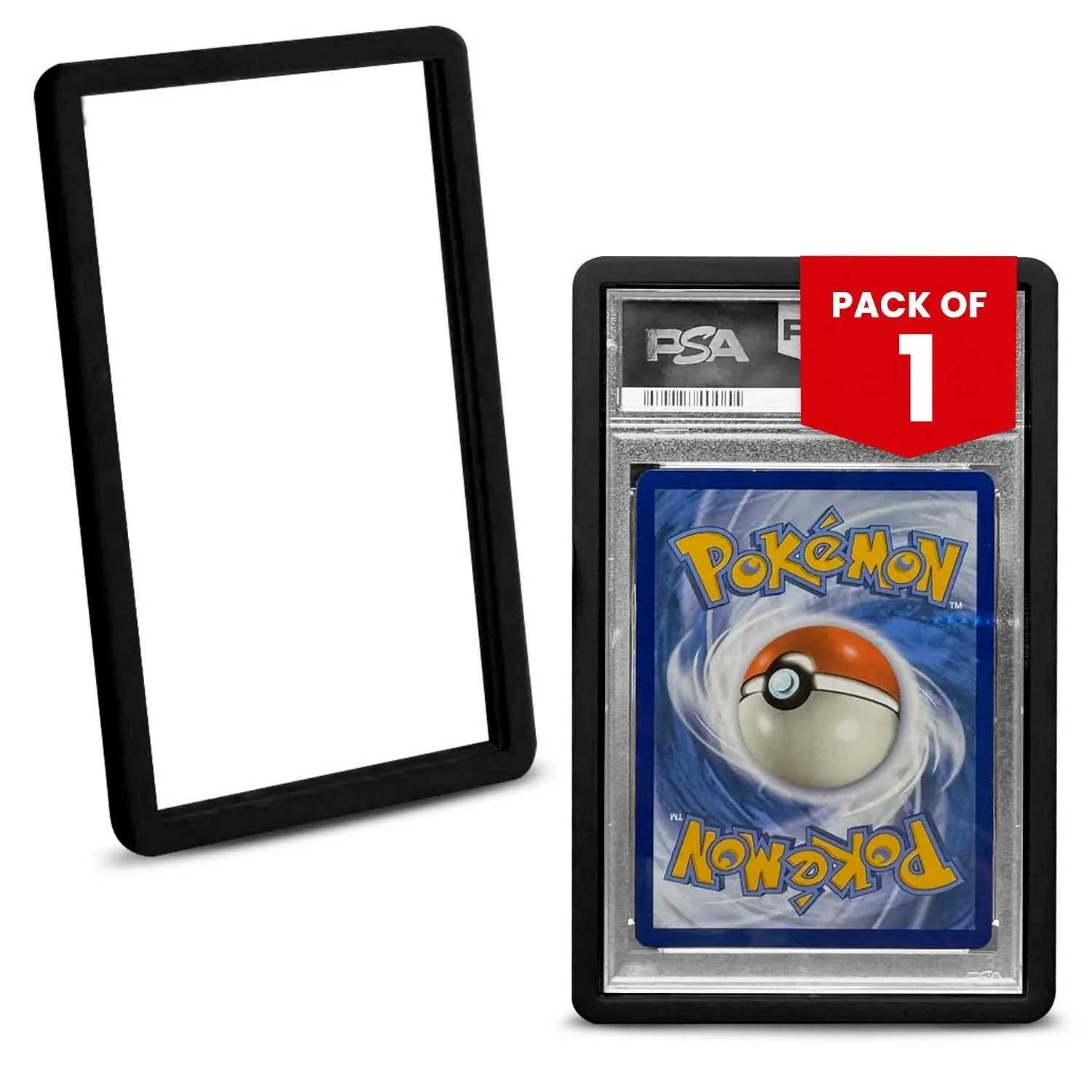 EVORETRO - Black Bumper For PSA Graded Card 1pz
