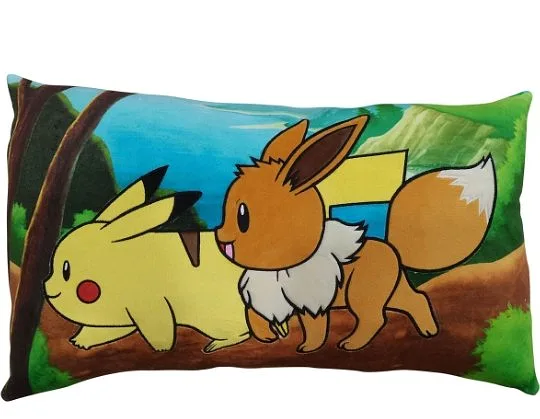 POKEMON - Pillow: Pikachu & Eevee 60cm
