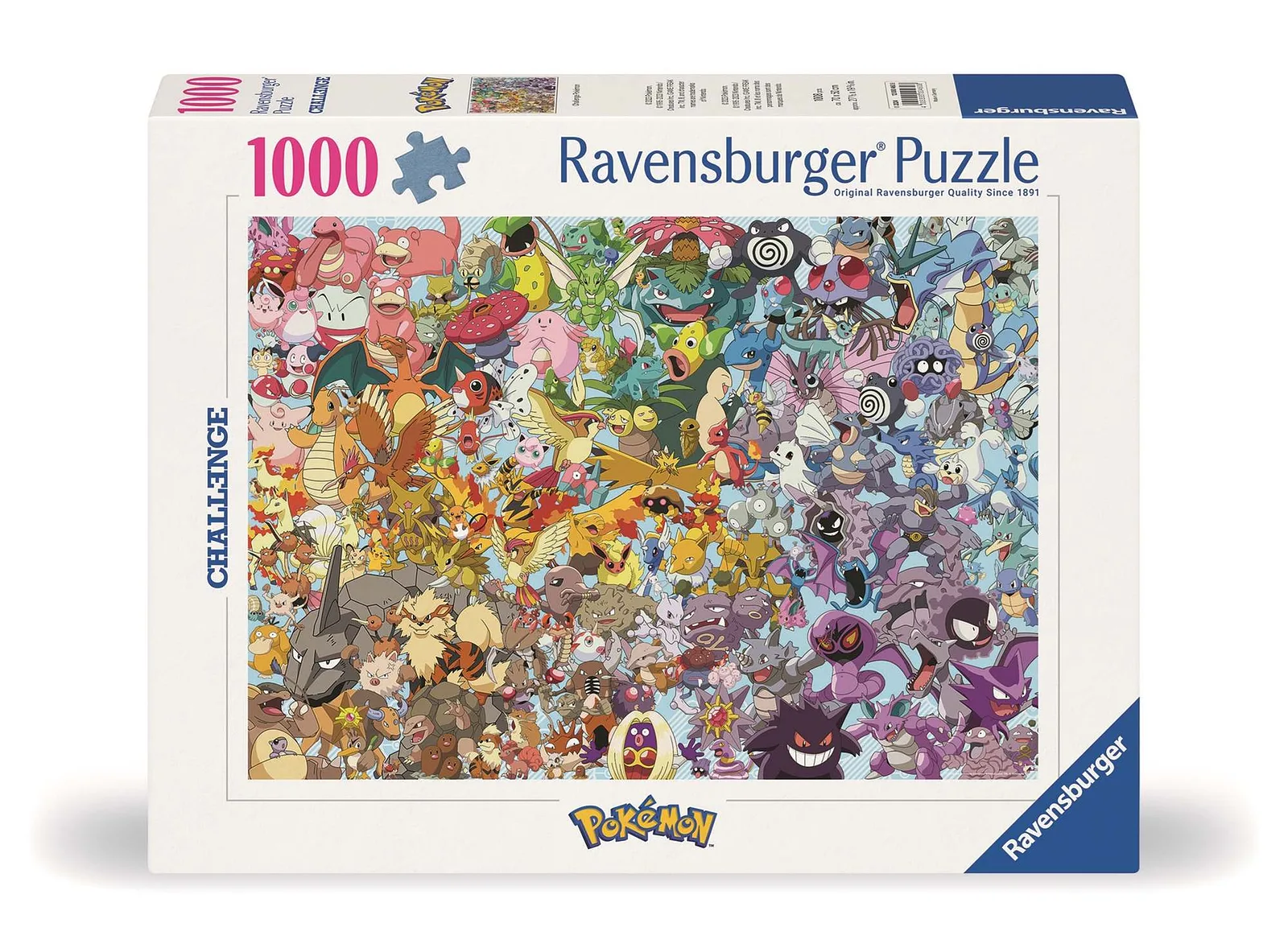 RAVENSBURGER Pokemon Challenge Puzzle challenge 1000 pz