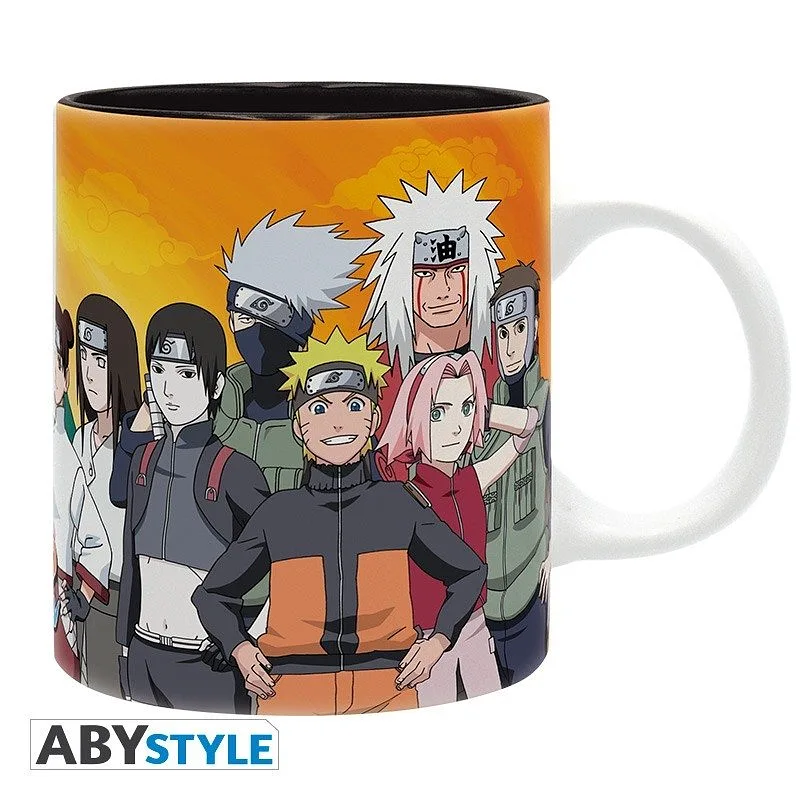 ABYSTYLE NARUTO SHIPPUDEN - Mug 320 ml: "Konoha Ninjas"