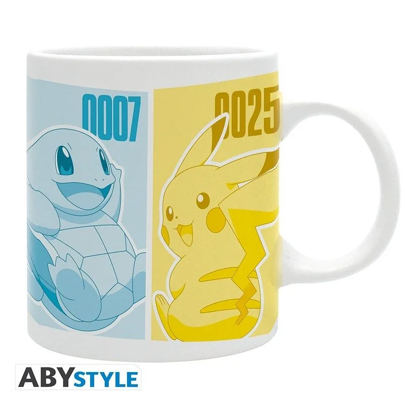ABYSTYLE POKEMON - Mug 320 ml: "Pikachu & Kanto Starters"