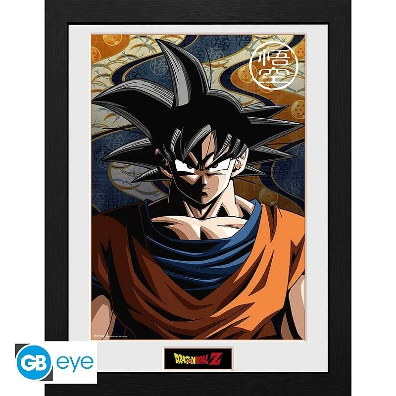 ABYSTYLE DRAGON BALL - Poster Enmarcado: DBZ/"Goku" (30x40)