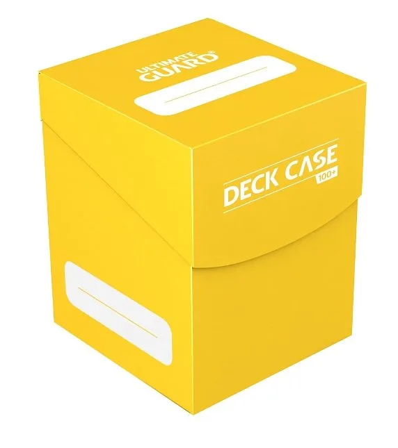 ULTIMATE GUARD Deck Case 100+ Tamaño Estándar Amarillo