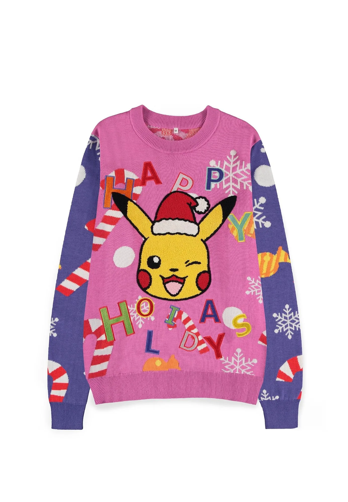 DIFUZED POKEMON - SUDADERA NAVIDEÑA: PIKACHU PATCHED - TALLA M
