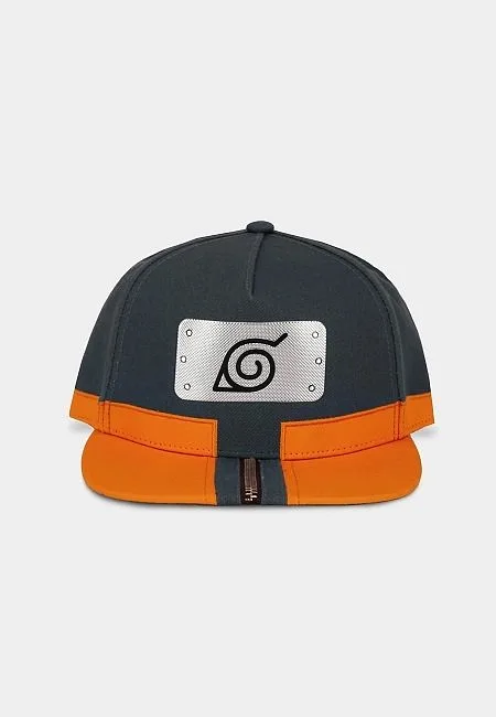 DIFUZED Naruto Shippuden Leaf Orange Cap