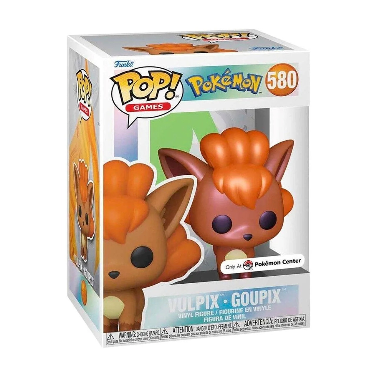 FUNKO POP Pokemon - 580 Vulpix (Exclusivo) 9 cm