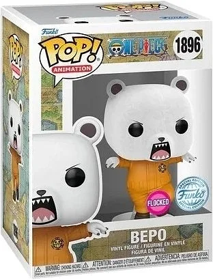 FUNKO POP One Piece -1896 Bepo (Peludo) (Exclusivo) 9 cm