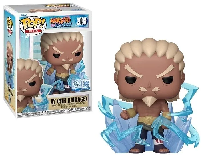 FUNKO POP Animación: Naruto Shippuden - 2098 Ay (4º Raikage) con Variante (Exclusivo) 9cm
