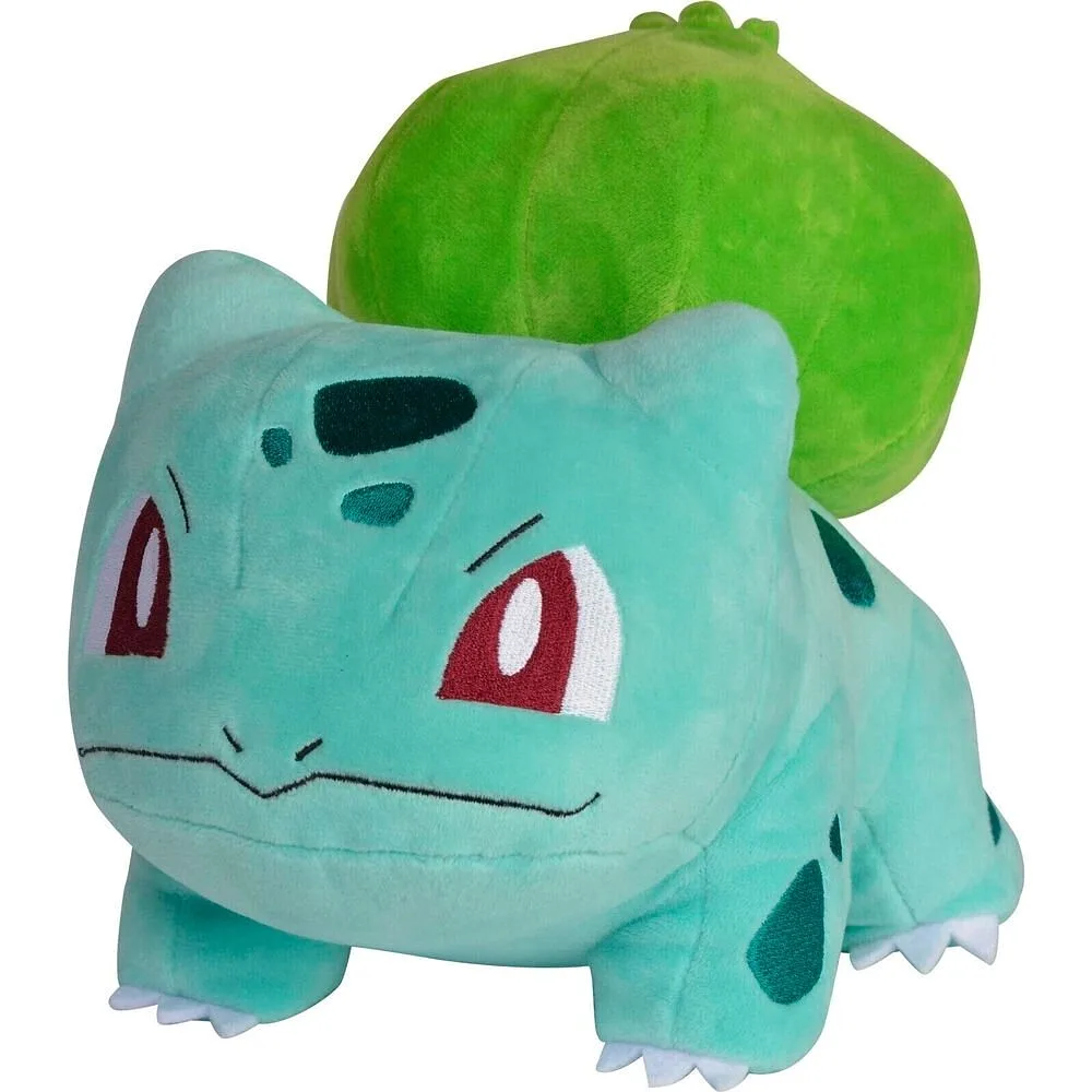JAZWARES Pokemon: Bulbasaur - Peluche 23cm