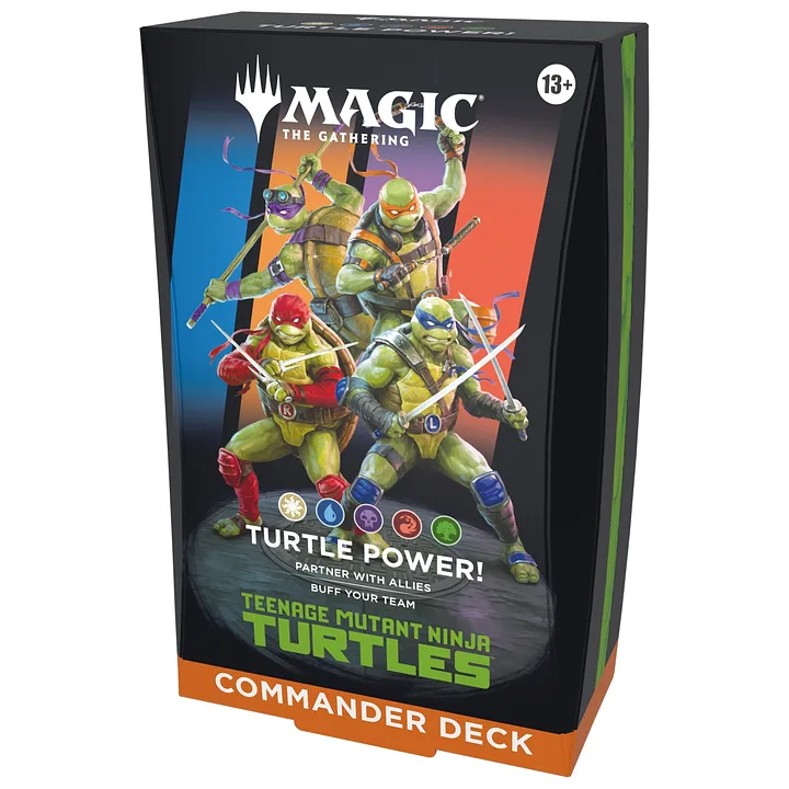 Magic: The Gathering - Teenage Mutant Ninja Turtles Commander Decks Display (4 Mazos) - ENG