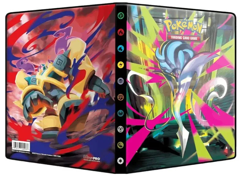 ULTRA PRO Portafolio de 4 bolsillos Pokemon MEGAEVO Delta Reign