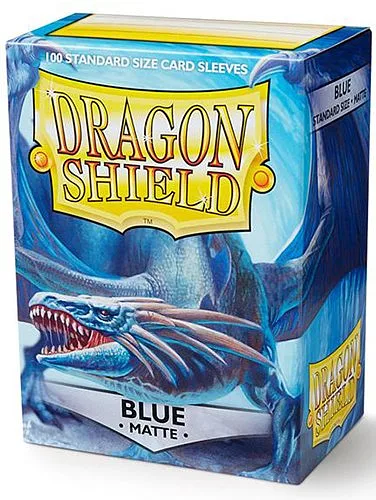 DRAGON SHIELD Fundas Estándar Mate Azul 100pz