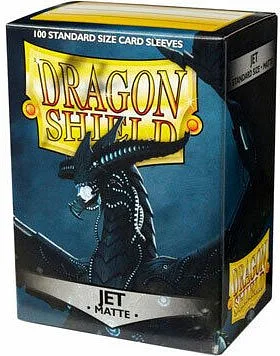 DRAGON SHIELD Fundas Estándar Matte Jet 100pz