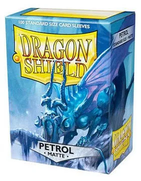 DRAGON SHIELD Standard Sleeves Matte Petrol 100pz