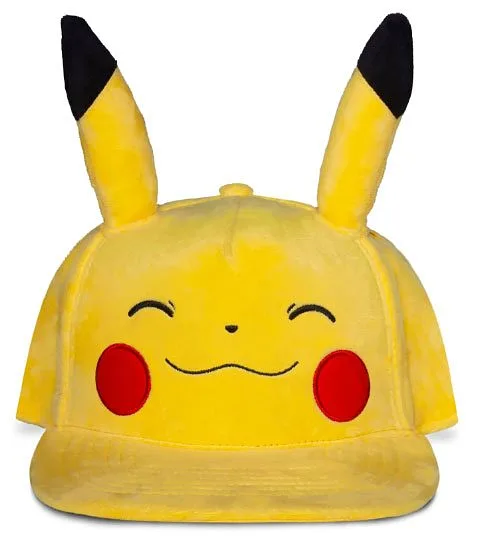 Gorro Pokemon Pikachu Sonriente Plush