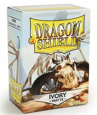DRAGON SHIELD Fundas Estándar Mate Ivory 100pz