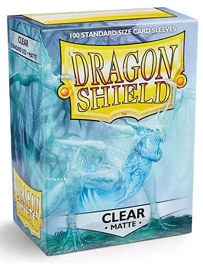 DRAGON SHIELD Fundas Estándar Mate Transparente 100pz