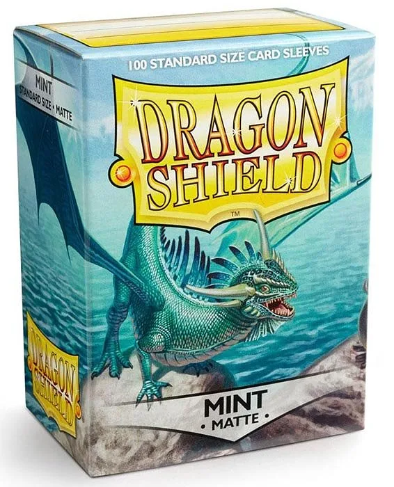 DRAGON SHIELD Standard Sleeves Matte Mint 100pc