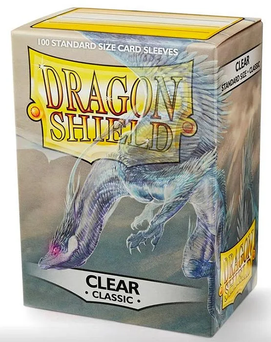 DRAGON SHIELD Standard Sleeves Classic Clear 100pz