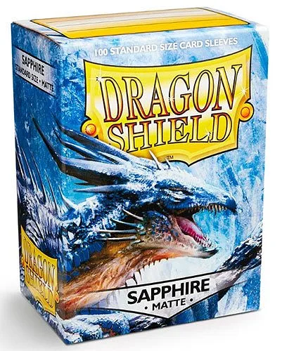 DRAGON SHIELD Standard Sleeves Matte Sapphire 100pz