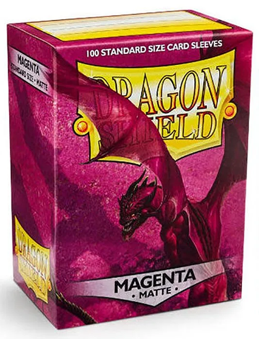 DRAGON SHIELD Fundas Estándar Mate Magenta 100pz