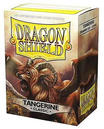 DRAGON SHIELD Fundas Estándar Tangerina 100pz
