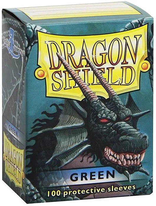 DRAGON SHIELD Standard Sleeves Classic Green 100pc
