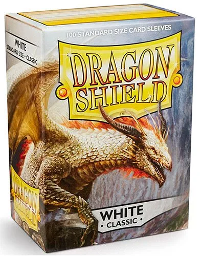 DRAGON SHIELD Standard Sleeves Classic White 100pz