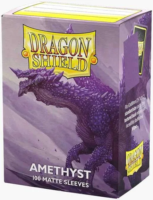 DRAGON SHIELD Standard Sleeves Matte Amethyst 100pz